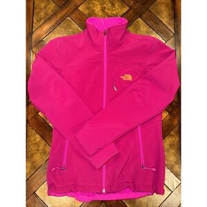 The North Face Womens Size‎ Small Windwall Jacket Fuschia Pink